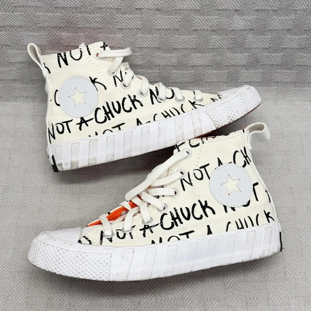 Converse UNT1TL3D Hi Not a Chuck White (GS) - 266515C Kids Size 5 Hi Top